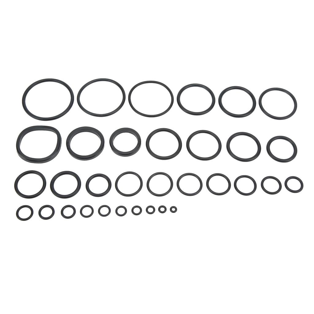 396 Pcs Universal O Ring Gasket Kit Gland 3702 AC Assortment Rubber O Ring Set for Carter E Excavator