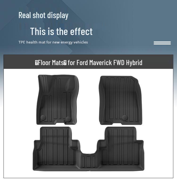 TPE Floor Mats for 2022-2024 Ford Maverick