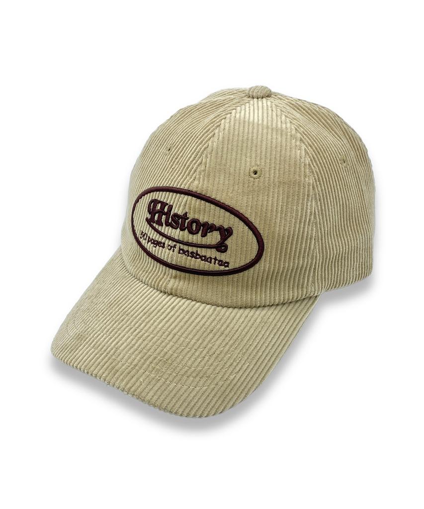 Baseubata History Classic Corduroy Cap (Beige)