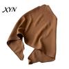Large Triangular Scarf Pure Color Headscarf, for Women, Adjustable Windproof Headscarf Strap Turban Headband, Soft Elastic Decorative Head Wrap Retro