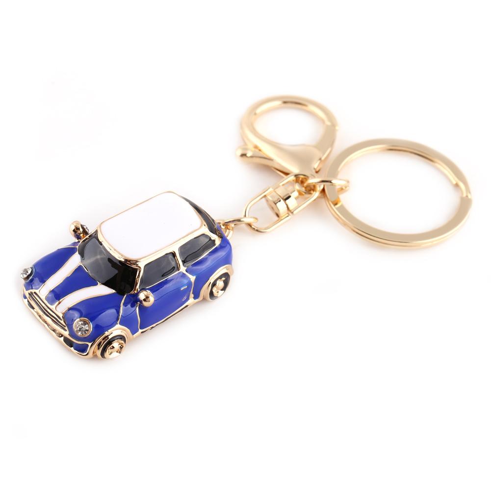 Alloy   3D Hollow Carved Simulation   Sporty Car Key Chain Bag   Pendant (Red)
