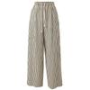Sancai 2026 Summer Striped High-Waisted Wide-Leg Pants