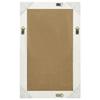 VidaXL Wall Mirror Baroque Style 50x80 Cm White 320320