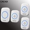 Novel Waterproof Wireless Music Doorbell with Remote Control and Long-Range Communication - Universal Specifications