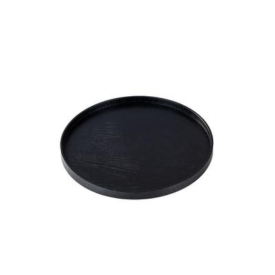 Japanese Style Round Wooden Serving Tray