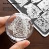 Flower Lace Nail Stencil 3D Lace Nail Stamp Template New Nail Printing Stencils  for DIY Nail Art
