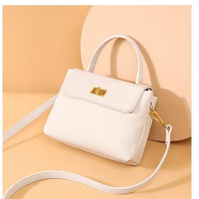 Korean Fashion Trend Sling Brand Designer Handbag For Women Genuine Leather Casual Vintage Tote Lady Hand Messenger Shoulder Bag