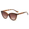 Premium Large Frame Cat Eye Sunglasses ladies New Retro Minimalist Style Gradient Sun Glasses High Quality Eyeglasses UV400