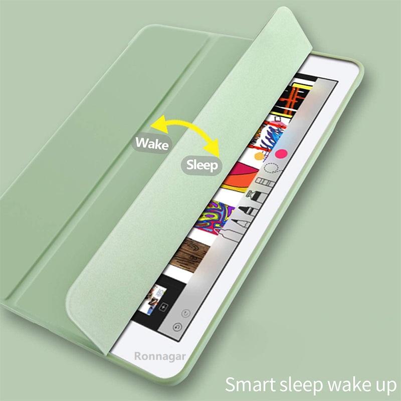 With Pencil Slot Funda for iPad A16 11th Air11 M3 M2 Pro11 M2 M4 10th 7 8 9th 10.2 Case 9.7 5/6th Air5th 4th