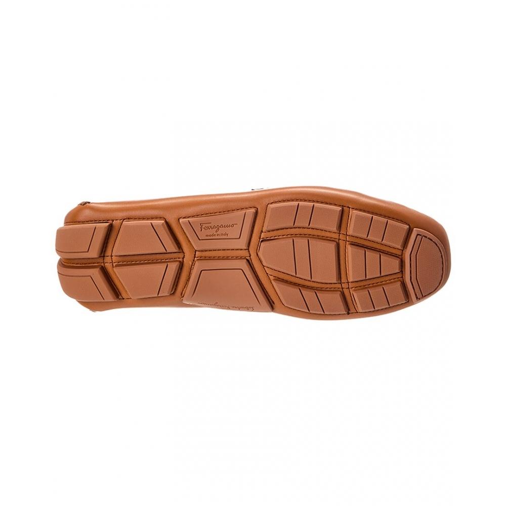 Salvatore Ferragamo Ferragamo Flexi Leather Loafer Beige