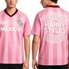 Unisex Streetwear Together, Together Harrystyles Jersey Football Tee Summer Loose V-neck Male T-shirt Casual Design Print Shirts