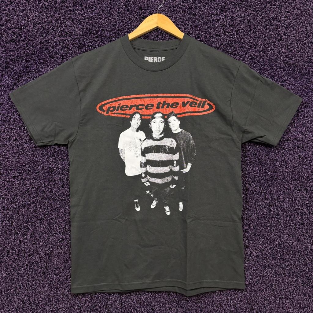 Pierce the Veil Jaws of Life Group Poster Emo Band T-Shirt M