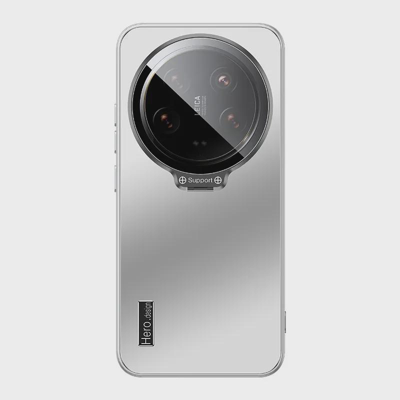 **Xiaomi 14 Ultra Plně kryjící měkký obal proti pádu s neviditelným stojánkem**