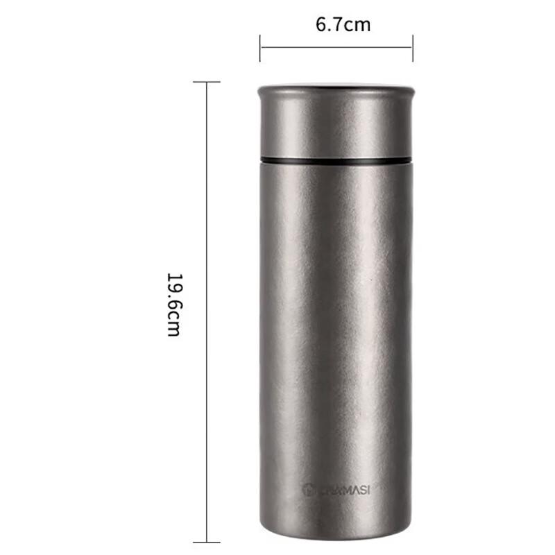 Fuguang Teamaster Pure Titanium Insulated Tea Mug
