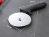 Stainless Steel Steak Fried Shovel Spatula Pizza peel Grasping Cutter Spade Pastry BBQ Tools Wooden Rubber Handle Kitchen turner