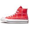 J.W. Anderson X Chuck 70 Hi Top 'Grid' Canvas Unisex Red