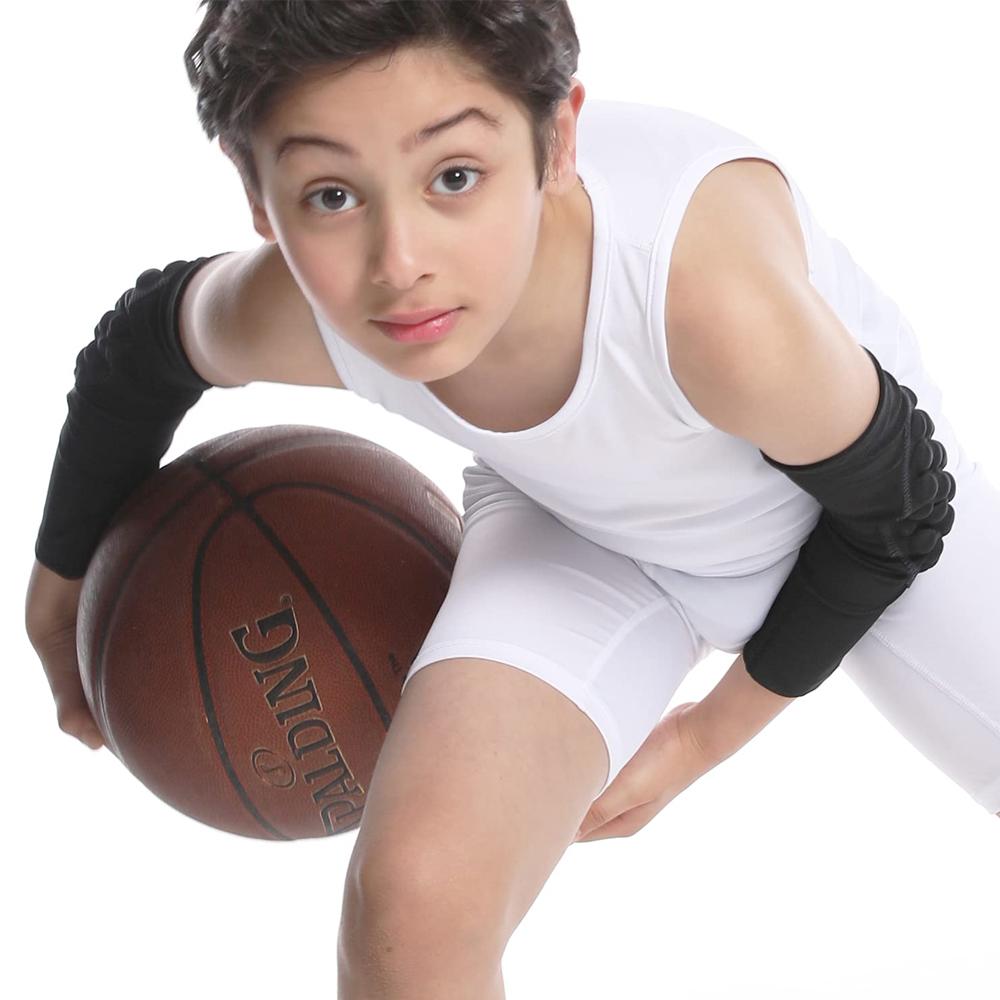 Crash Pad Jugend Kinder Basketball Armschoner Ellbogenschoner Kollisionsschutz Volleyball Fußball Fahrrad Ringen Schutzausrüstung