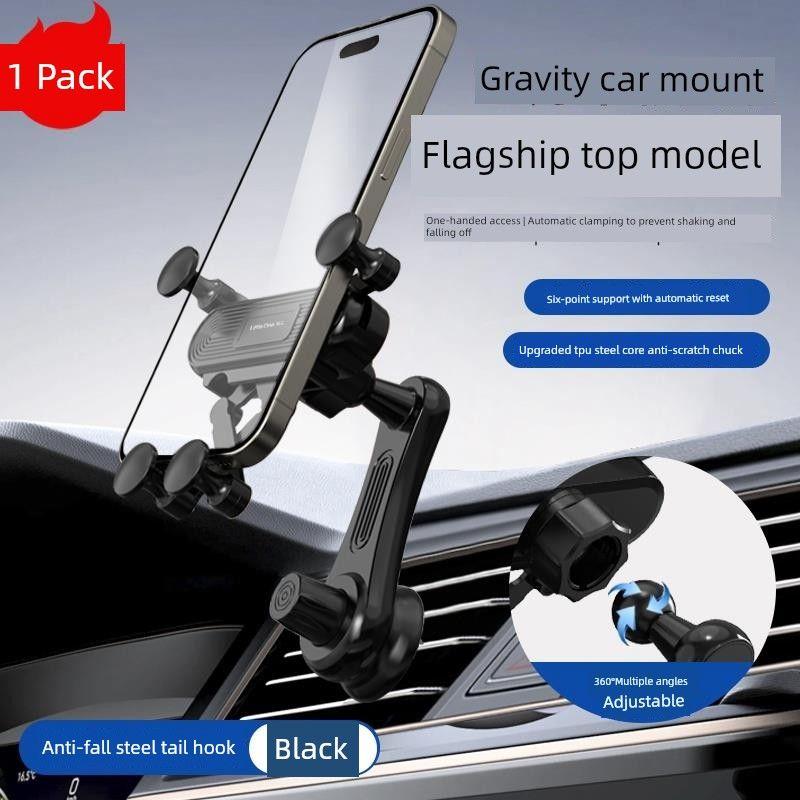 New Japanese Car Phone Holder for Air Vent, Universal Car Mount for Navigation, In-Car Support