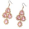 Pair of Beautiful Multicolor Dangle Earrings Drop Designs Elegant Comfortable for Women Daily Wear