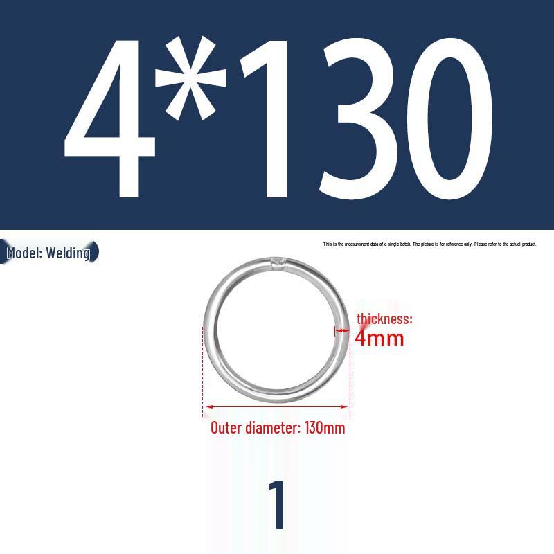 304 Stainless Steel Seamless O-Ring for Lifting and Hammock Yoga Connection