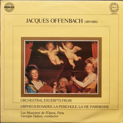 LP Record GEORGES GABON, LES MUSICIENS DE L'O - Offenbach: Orchestral Excerpts From ORPS67 ORYX UK Classical Used