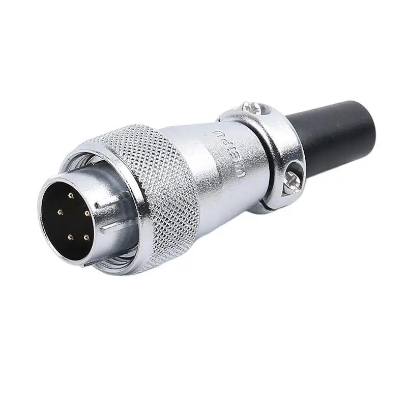 WEIPU WS16 TQ+ZQ Waterproof Cable Wire Connector Male Plug Female Socket Electrical Automation Aviation Adapter 2 3 4 5 7 9 Pin