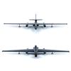 1/144 US U-2R U-2s High-altitude Early Warning Reconnaissance Aircraft Model Alloy Static Finished Aircraft Model