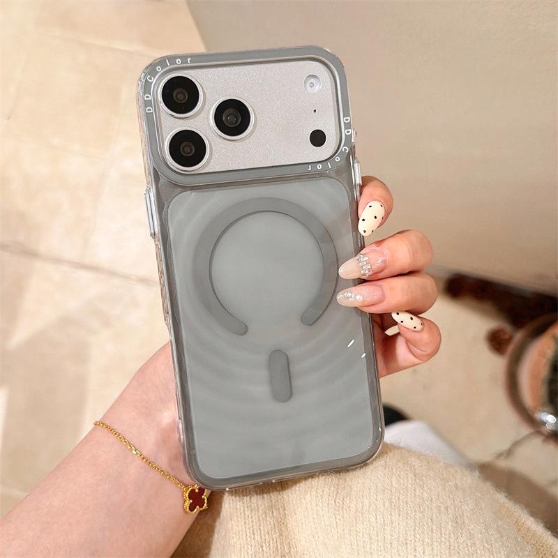

Wave IMD Magnetic Case for iPhone 14/15/16 Pro Max - 13 Protective Cover 15 прозрачный черный