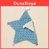 Baby Plush Soothing Blanket With Star Shape And Teething Grip For Sleep Aid