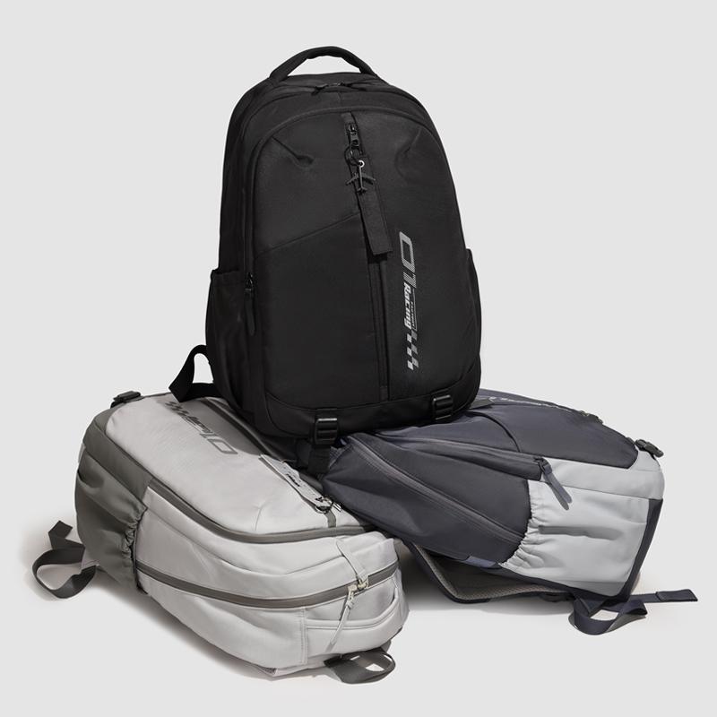 Lightweight Men's Color Block Backpack Large Capacity Student Schoolbag Computer Backpack