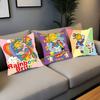 Cute R-Rainbows B-Brite Pillow Case Home Decor Throw For Sofa Bed Car Room Decor Gift Idea