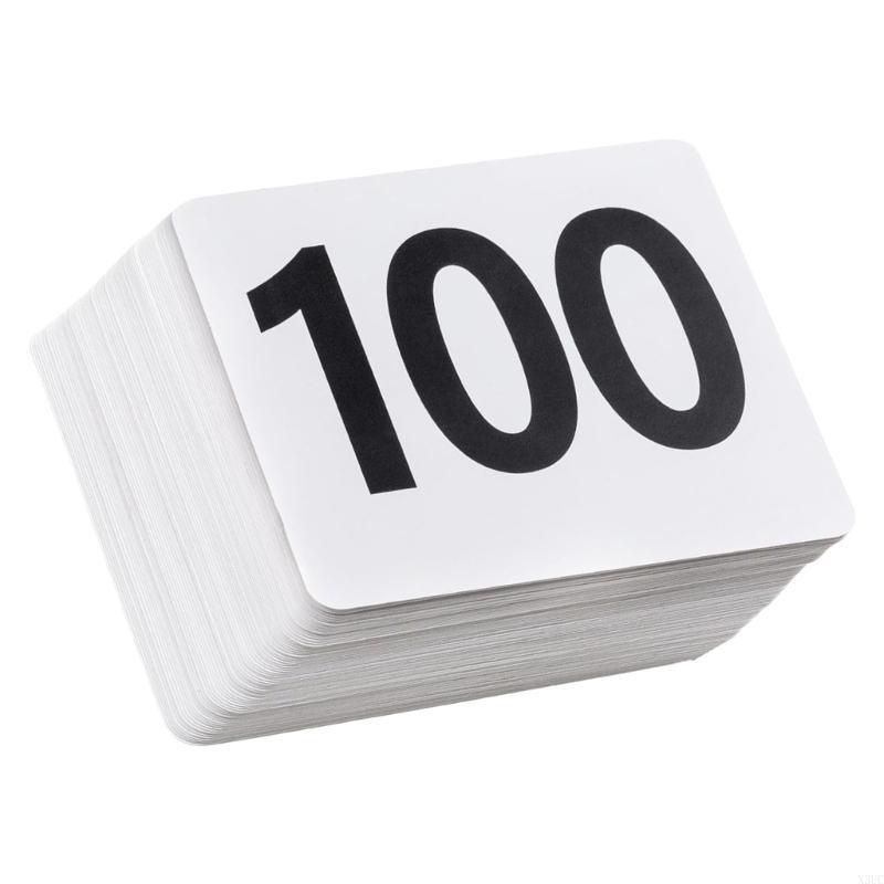 Convenient Numbered Seating Cards Multipurpose Conference Room Seats Markers Easy To Read Wedding Table Numbers X3UC