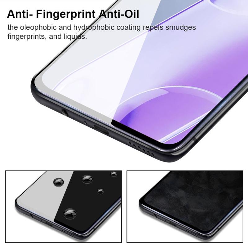 Full Cover Tempered Glass On Screen Protector For Oneplus 11 9 10 8 Pro Curved Glass Oneplus 10T Nord 2 7 8T 9 9R 9rt 7t ACE Pro