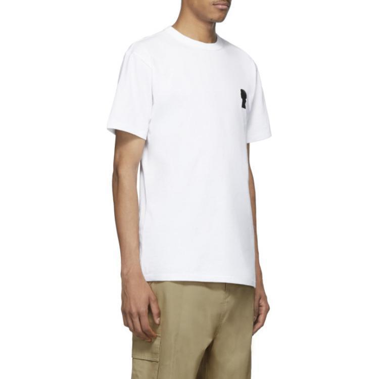Vans Jim Goldberg T Shirts Men's Crew Neck Moderate Straight Fit VN0A4RT9WHT
