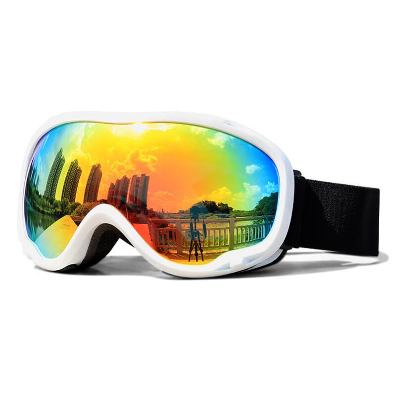 SPOSUNE Adult Anti-fog Ski Goggles One Size