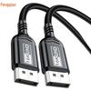 DP 2.1 Gaming Cable: 16K HD Video Cable Compatible with 8K/4K for Computer Graphics Card Display