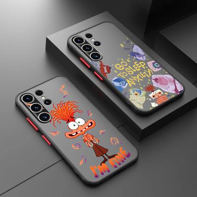 Anxiety Case for Samsung Galaxy S26 S20 S21 S23 FE S24 Plus S25 Ultra S22 Note 20 10+ Funda Phone Cover