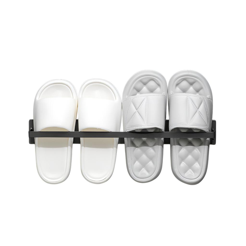 Door Shoe Rack Magnetic Wall-Mounted Shoe Rack Security Door Iron Door Bedroom Can Be Used For Slipper Rack Slipper Storage
