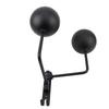 Helmet Holder For Motorcycle Dual-Ball Steel Wall Mount Bike Helmet Rack 180° Rotation With Hook Metal Hanger