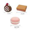 Dog Toy, Natural Rubber Chew Toy [Selectable Gourmet Set] Natural Latex, Sounding Toy, Donut, Sushi, Sweets, Hot Dog, Shape, Soft, Teeth Grinding,