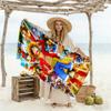 One Piece Adventure Beach Towel Quick-Dry Soft Microfiber Comfortable Lightweight Perfect for Traveling Yoga Camping and Swimming