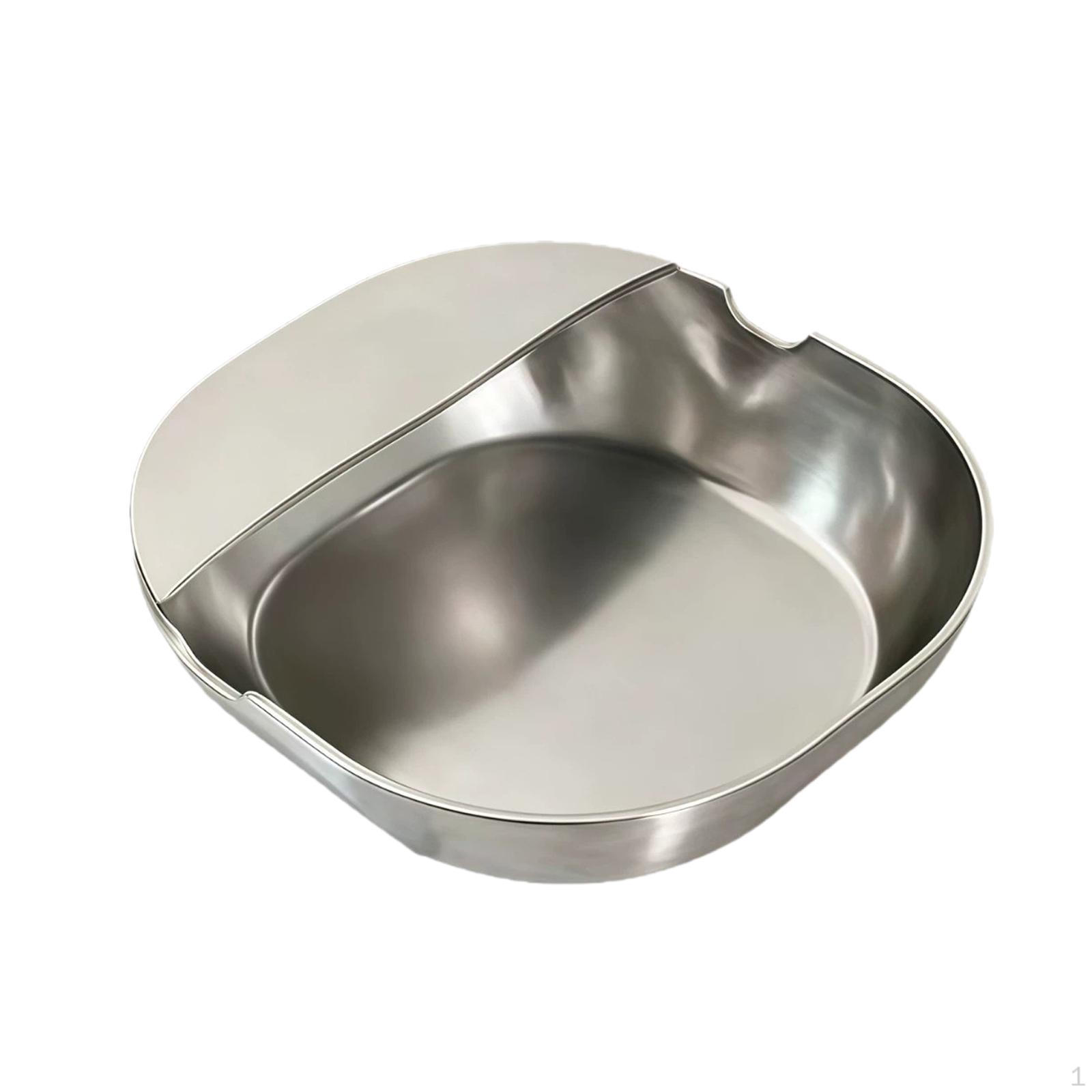 

Stainless Steel Spoon Rest Compact Multipurpose Holder for Household Top Restaurant