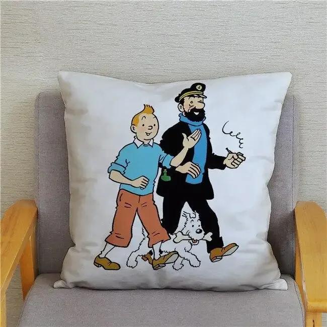 Federa Cuscino con Fantasia Ding Ding Adventure Regalo per Bambini Federa Quadrata Decorazione Auto Divano Casa
