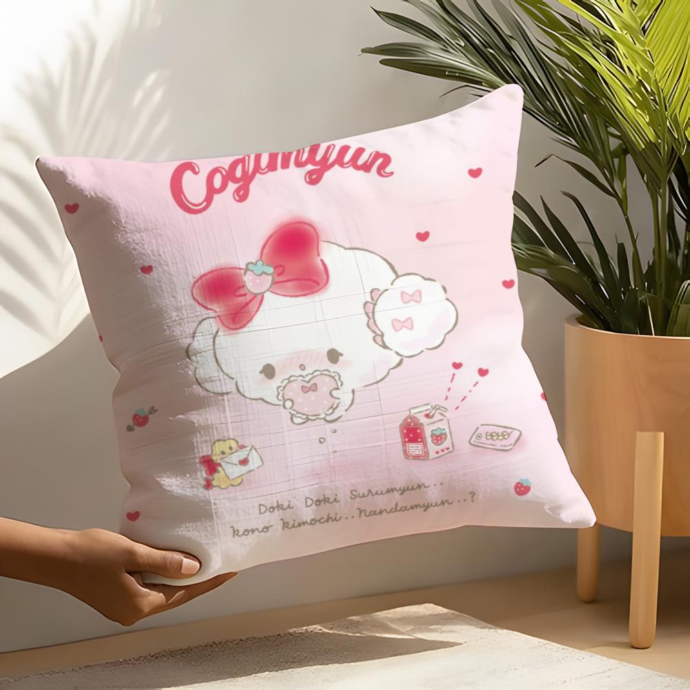 CUte cartoon Co gim yun Pillow Case Home Living Room Decoration Linen Pillow Cases Cushion Cover