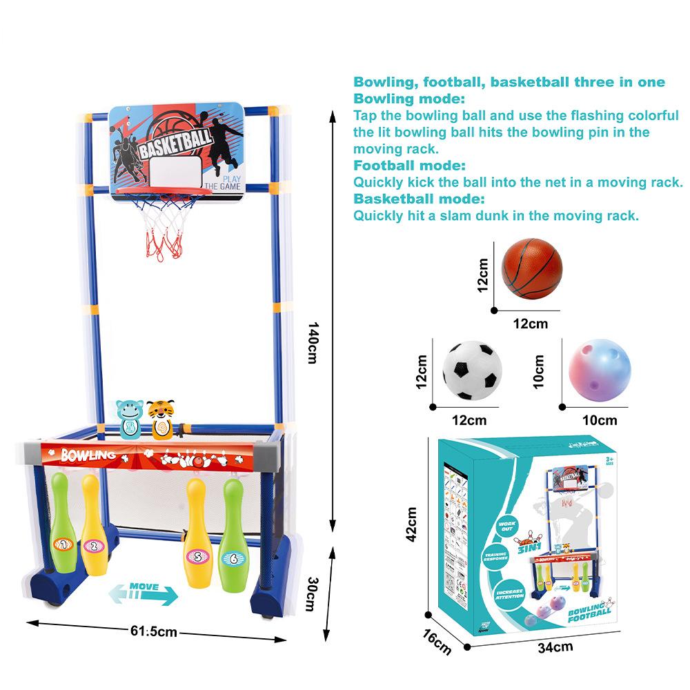 

Мобильные ворота для боулинга, детская игрушка для помещений, электрические ворота для мячей, спортивная игрушка 535E#