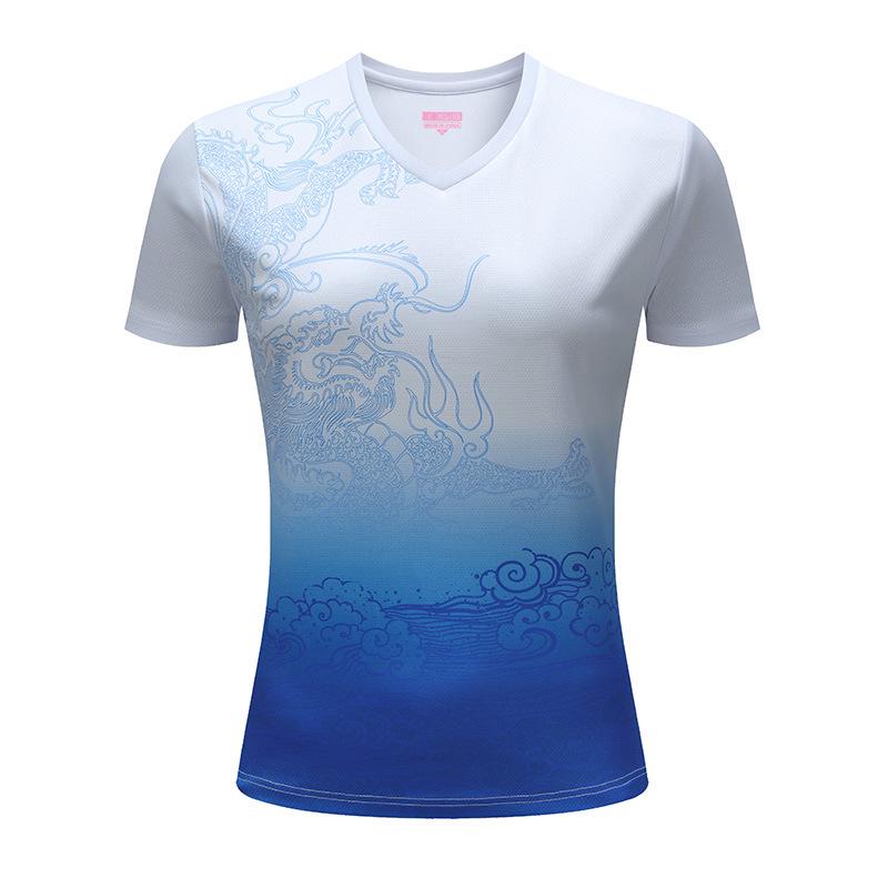 Unisex Quick-Drying Table Tennis & Badminton Training Shirt