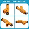6PCS 0280155710 New Fuel Injector Nozzle For JEEP 87-98 CHEROKEE WRANGLER COMANCHE 4.0L