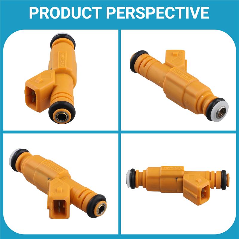 6PCS 0280155710 New Fuel Injector Nozzle For JEEP 87-98 CHEROKEE WRANGLER COMANCHE 4.0L