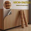 3D Self-Adhesive Waterproof Thickening Partition Wallpaper 40cm Grille Wall Sticker for Background Wall Decoration