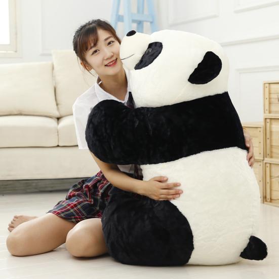 Cute Panda Stuffed Plush Doll Toy Throw Pillow Kids Girlfriend Gift